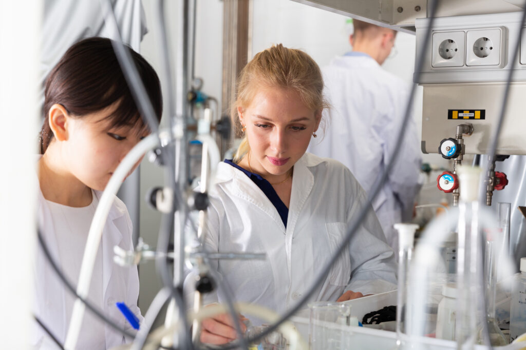 Scientists in laboratory Germany