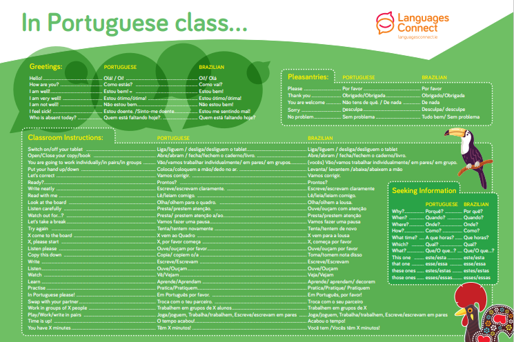 Brazilian Portuguese Language Course #3-for intermediate.