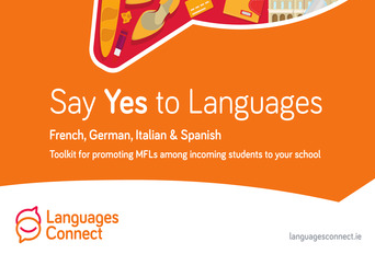 Front cover of Say Yes to Languages Open Night Toolkit Cover