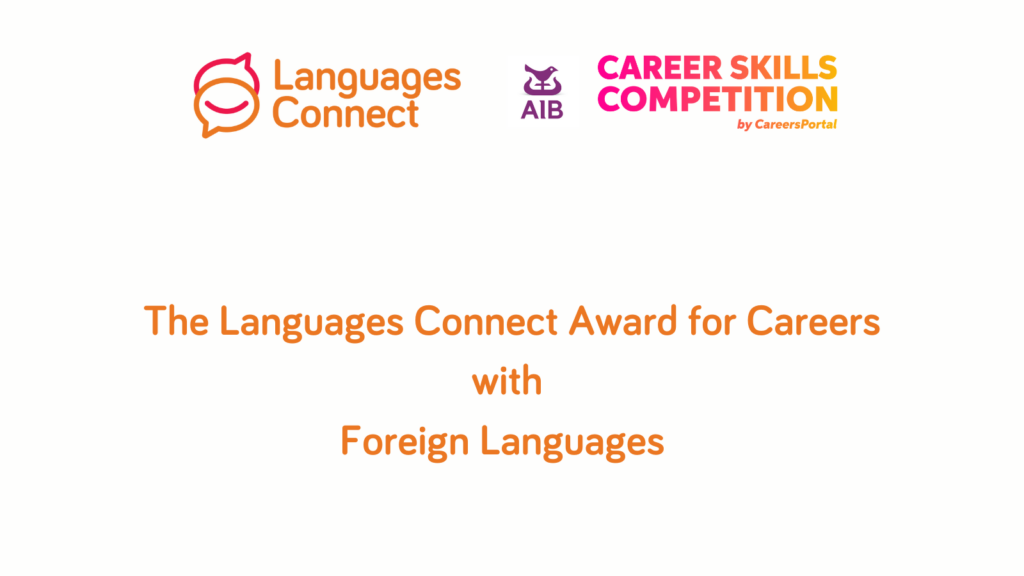 The Languages Connect Award for Careers with Foreign Languages