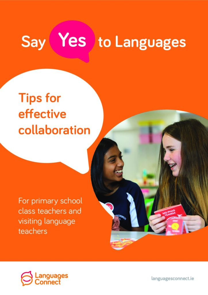 Screenshot of cover of "Tips for effective collaboration" resource, English version.