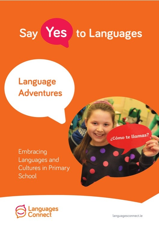 Screenshot of cover of Language Adventures booklet