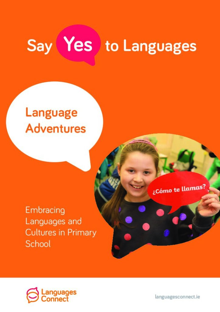 Screenshot of cover of "Language Adventures" resource.